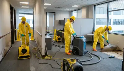 Commercial water damage restoration team serving Topeka, KS for flood and moisture cleanup