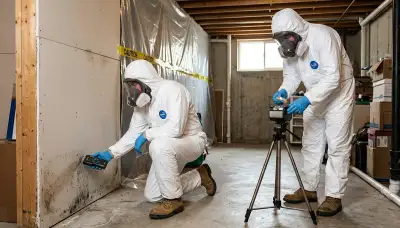 Topeka, KS mold inspection for water damage, helping homeowners detect moisture and hidden mold early