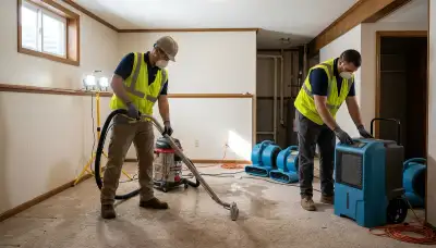 Water damage restoration team serving Topeka, KS with professional cleanup and repair services