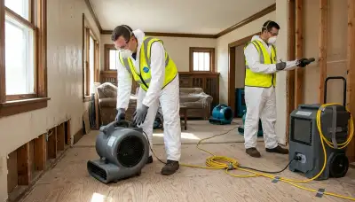 Water damage cleanup team serving Topeka, KS for fast restoration and drying
